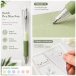 ⁦مجموعةأقلام لاصقة بطرف معدني دقيق⁩ - الصورة ⁦3⁩