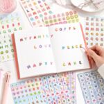 ⁦دفتر ملصقات حروف أبجدية إنجليزية⁩ - الصورة ⁦3⁩