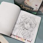 ⁦كتاب تلوين بالأرقام Ghibli⁩ - الصورة ⁦6⁩