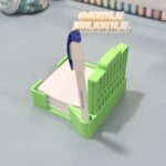 ⁦حامل أوراق ملاحظات مع 5 قوالب كتابة⁩ - الصورة ⁦4⁩